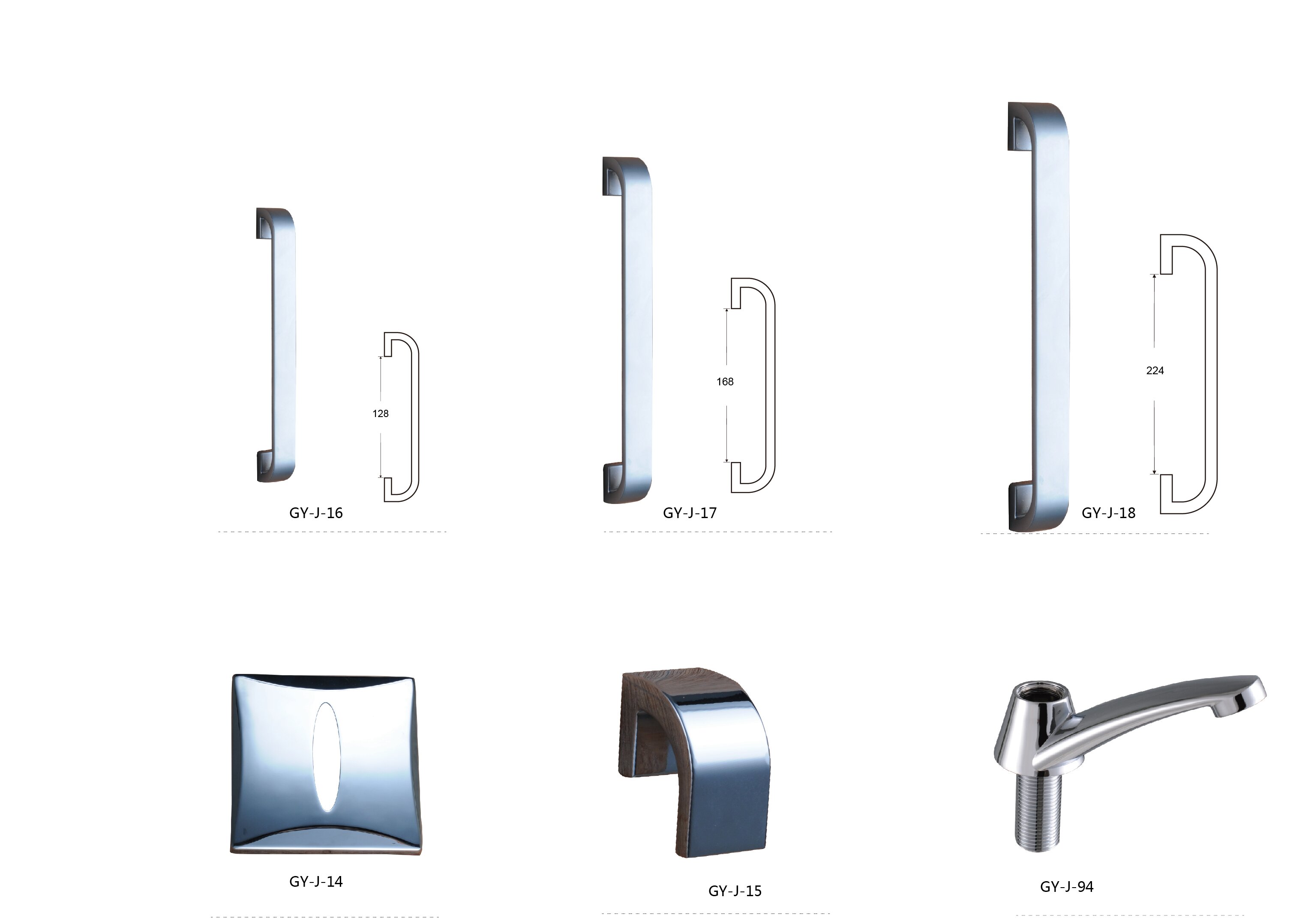 Zinc Alloy Kitchen Cabinet Handles