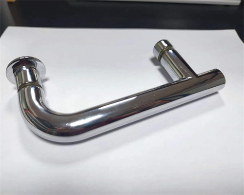 130mm Zinc Alloy Single Pull Glass Door Handle