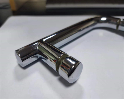 130mm Zinc Alloy Single Pull Glass Door Handle