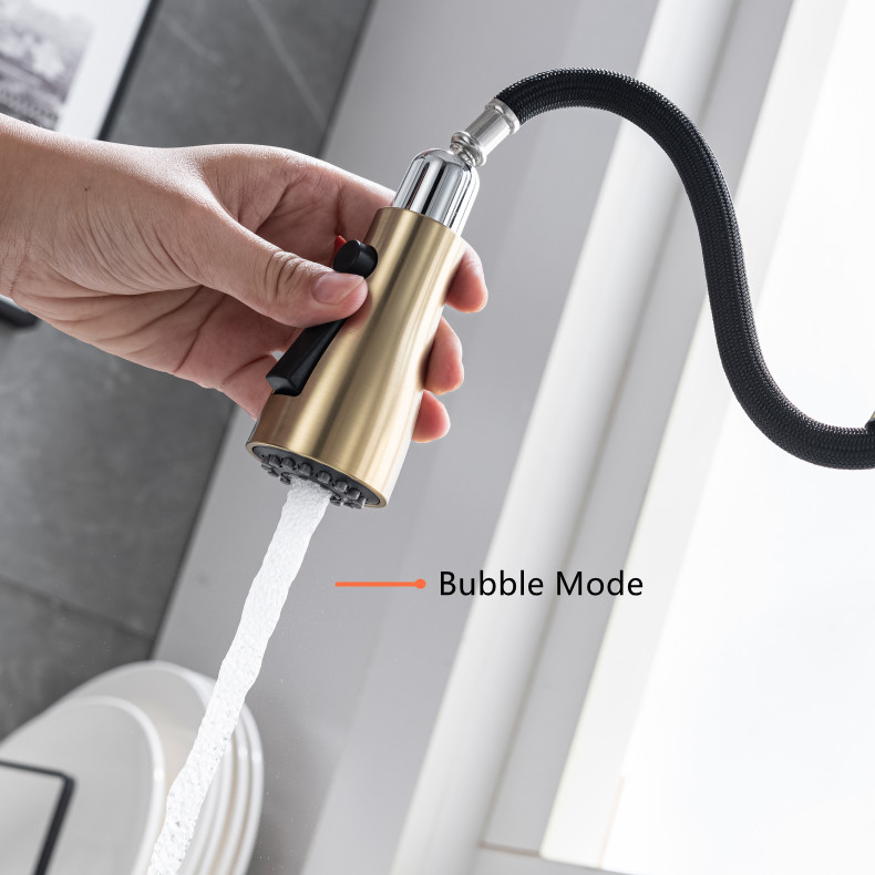 High-Arc Kitchen Faucet with Pot Filler and Pull-Down Sprayer