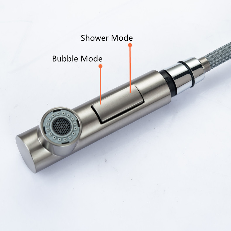 360-Degree Swivel Kitchen Faucet with Dual Function