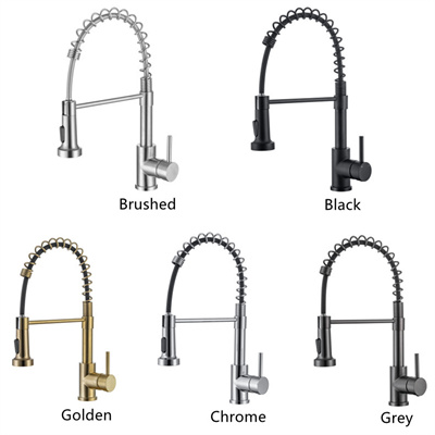 Pull-Out Kitchen Faucet with Dual Function Spray Head Pull-Out Kitchen Faucet with Dual Function Spray Head