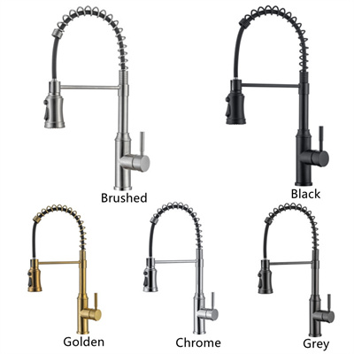 3-Mode Spray Kitchen Faucet with Easy