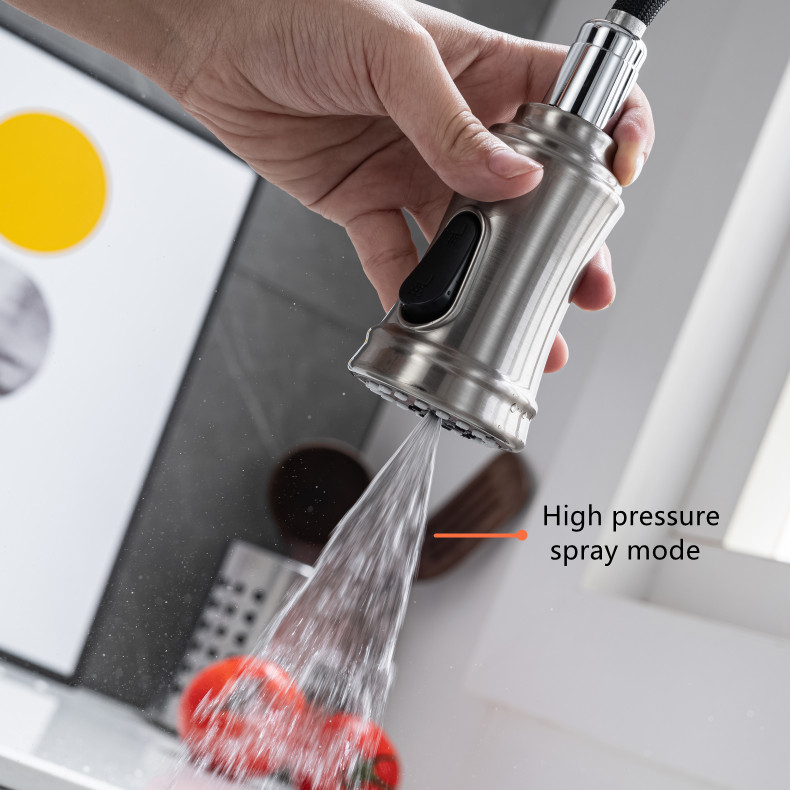 3-Mode Spray Kitchen Faucet with Easy