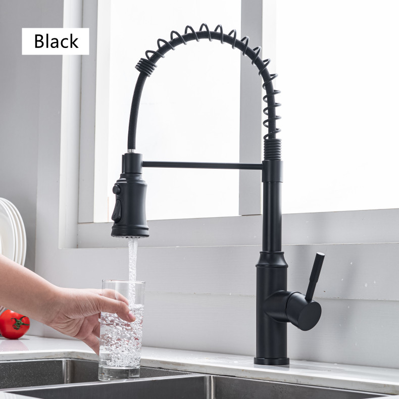 3-Mode Spray Kitchen Faucet with Easy
