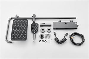 Shower Faucet Set Rainfall Shower System with High Pressure Handheld Shower