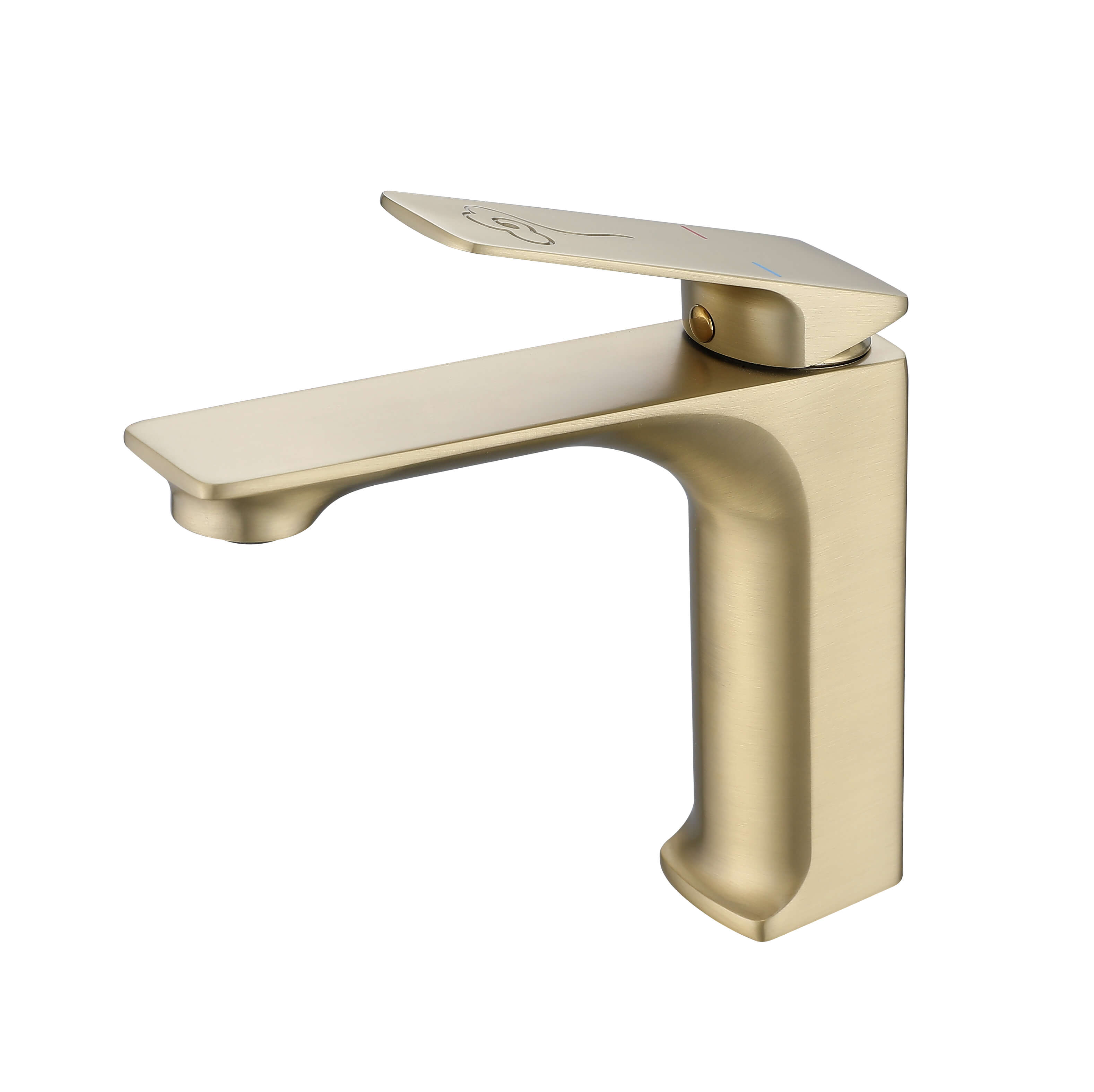 Modern Dual Control Single Handle Basin Faucet - Efficient Water Saving Design