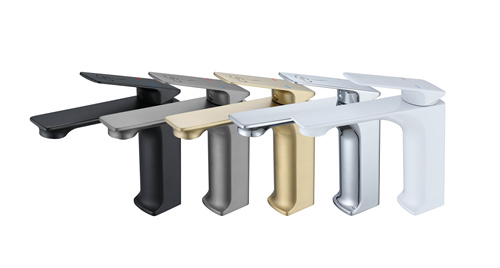 Modern Dual Control Single Handle Basin Faucet - Efficient Water Saving Design