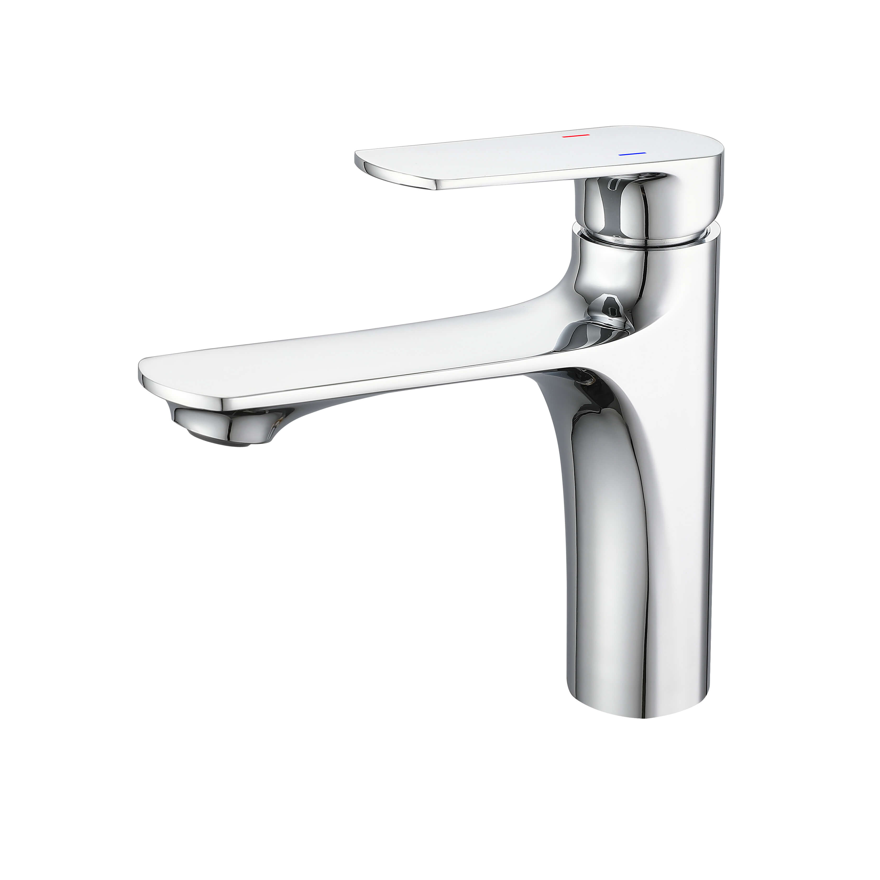 Bathroom Single Handle Basin Faucet - Dual Control for Easy Use