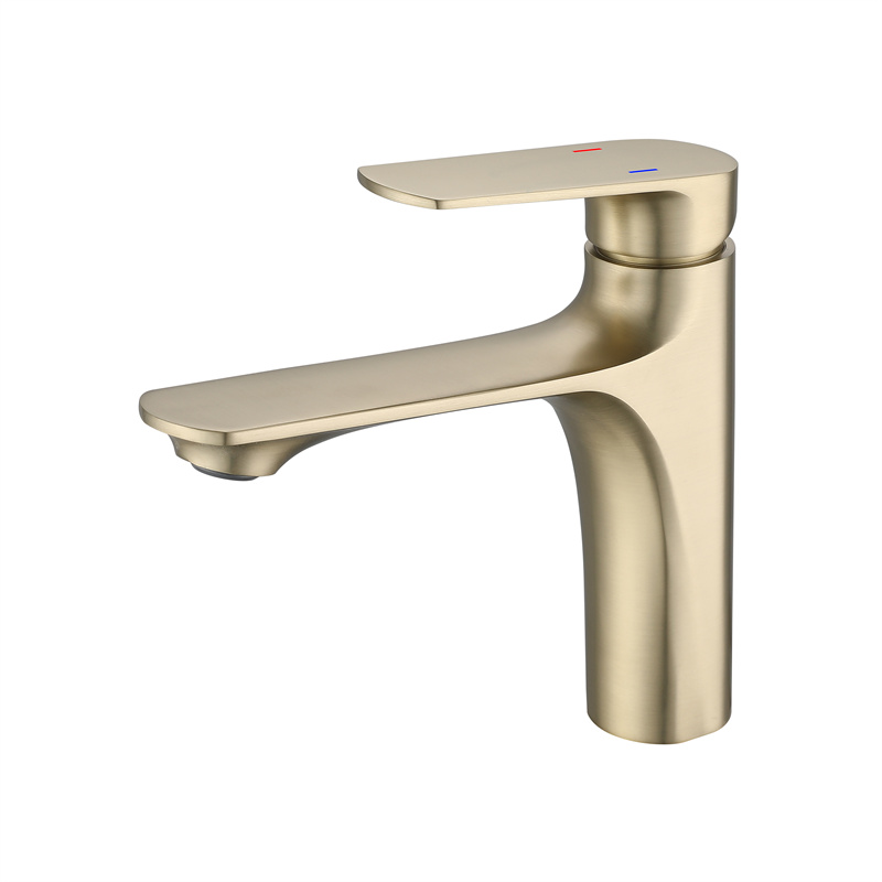 Bathroom Single Handle Basin Faucet - Dual Control for Easy Use